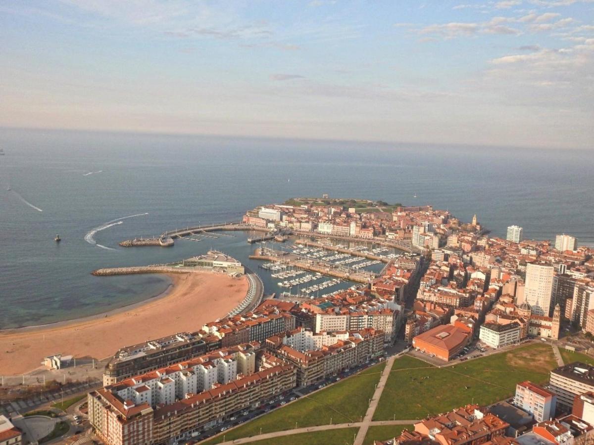 Apartment 1 Linea De Playa Puerto Deportivo Vistas Al Mar Recien Reformado Gijon